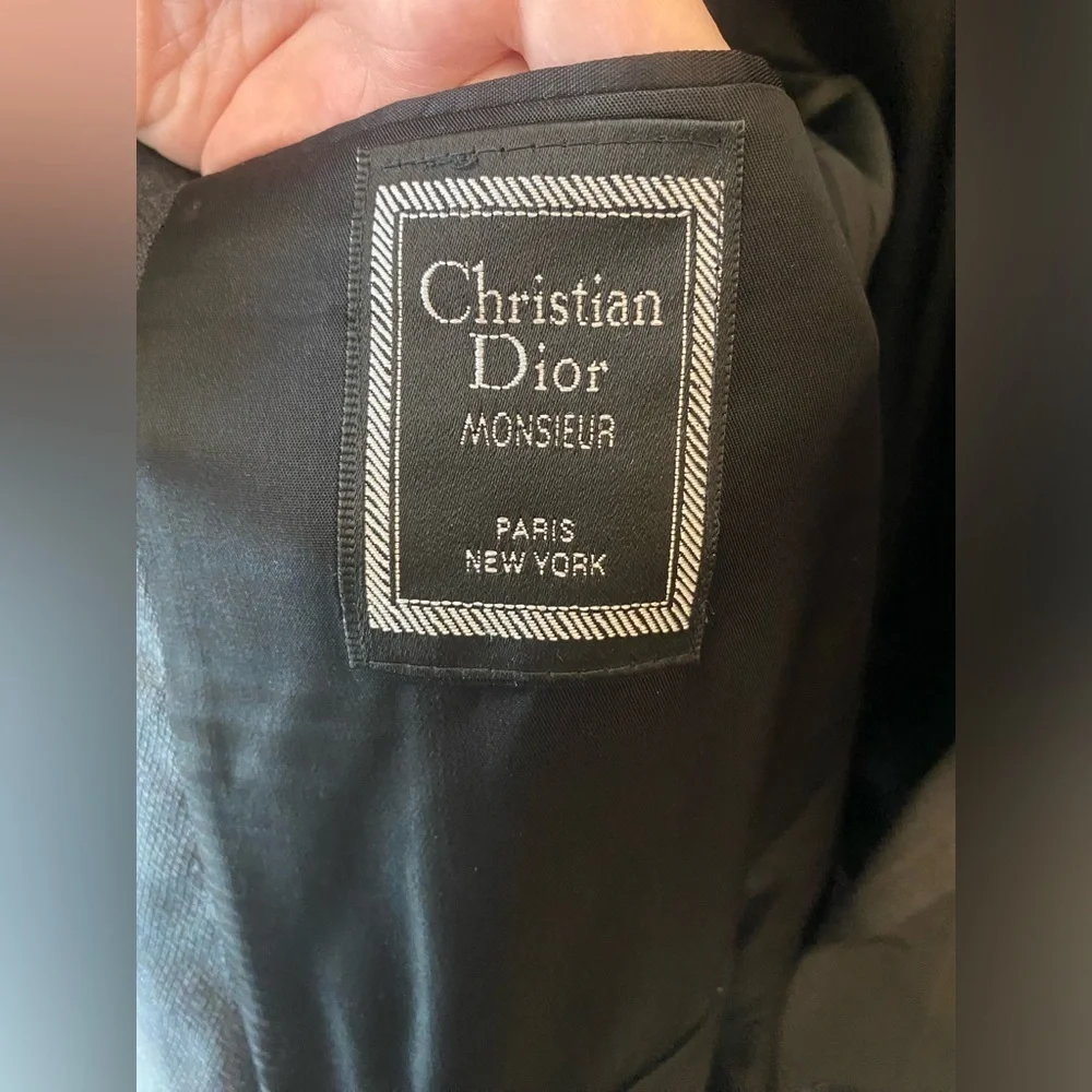 Christian Dior Monsieur vintage 100% wool suit jacket